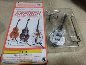 gretsch guitar collection1/8スケールミニチュアエレキギターフィギュアグレッチギターコレクションシルバージェットG6129T-1962未開封