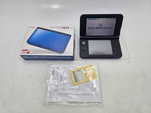 01w5009★1円~ ゲーム機 Nintendo 3DS LL ニンテンドー 3DS LL BLUE×BLACK 完動品 中古品