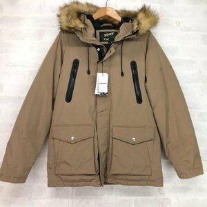 Schott ショット タグ付き 3182009 SNORKEL DOWN PARKA シュノーケルダウンパーカー SIZE: L ベージュ MH632024100516