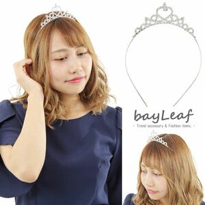 プリンセス ティアラ カチューシャ レディース キッズ 子供 ヘアアクセサリー ハート 結婚式 ハロウィン