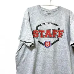 GILDAN ギルダン　STAFF Tシャツ　グレー　XL ヴィンテージ