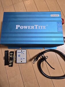 未来舎　PowerTite VF1507A-12VDC-100VAC 12V 1500W インバーター 動作確認済み　リモコン付き　車中泊　キャンピングカー