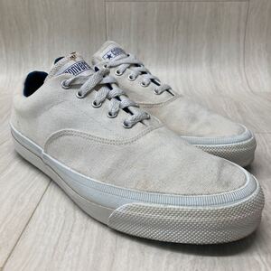 DFK4 【USA製】90s CONVERSE コンバース SKIDGRIP スキッドグリップ カジュアルスニーカー ホワイト系 メンズ サイズ9 27cm