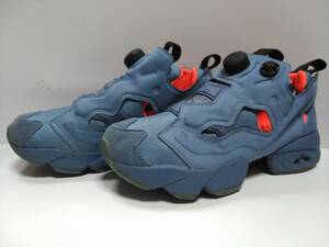 リーボックREEBOK2015年製INSTAPUMP FURY OGポンプフューリー(ポンプヒューリー)限定シンサレートThinsulate色ブルー22.0㎝US5.0美品V63047