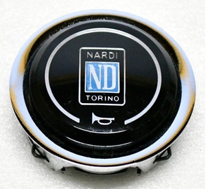 ① NARDI ナルディ クラシック ステアリング 用 ホーンボタン 旧車 ウッド レザー