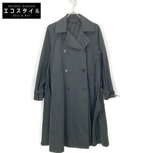 国内正規/ Max Mara マックスマーラ 112604296 トレンチ コート J:40 ブラック レディース