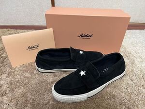 国内正規品 CONVERSE ADDICT 27cm NEXUSVII ONE STAR LOAFER BLACK 黒 コンバースアディクト