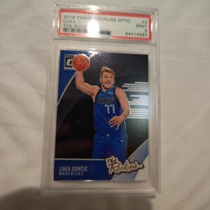 PSA9超激レア 18-19 DonrussOptic Luka Doncic ルカドンチッチ SSP RC The Rookies ＃3 Mavs NBA スーパースター 