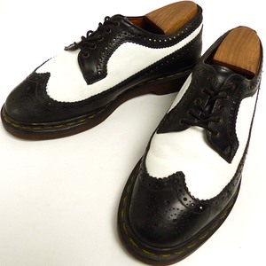 英国製 Dr.Martens /ドクターマーチン バイカラー ウィングチップシューズ UK8(27cm相当)(メンズ)【中古】2j-1-039