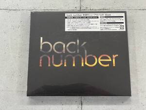 【新品未開封】blues　初回限定盤　CD+DVD　back number　※R