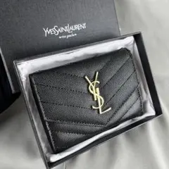 YSL サンローラン 二つ折り小銭入れ