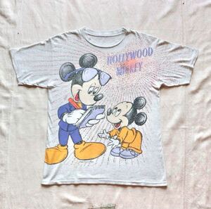 レア ディズニー Disney プリント Tシャツ USA製 半袖Tシャツ 80s 90s 半袖Tシャツ TEE ヴィンテージ ビンテージ オールド