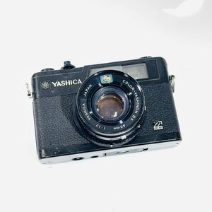 動作品【A978】ヤシカ YASHICA ELECTRO35 GX ブラック レンジファインダーカメラ フィルムカメラ