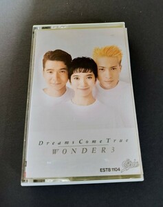 Dreams Come True WONDER 3 ドリームズ・カム・トゥルー カセットテープ 歌詞カード付