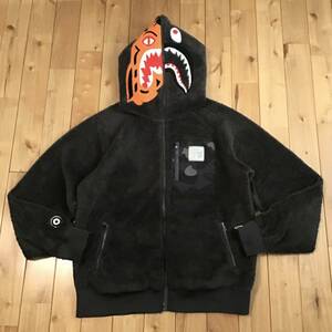 BOA TIGER SHARK full zip HOODIE JACKET Lサイズ グレー a bathing ape BAPE ボア タイガー シャーク パーカー エイプ ベイプ z266