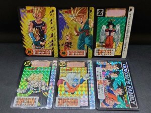 【カードダス】ドラゴンボールシリーズ 6枚セット