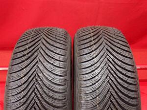 中古タイヤ 205/55R16 91H 2本セット ミシュラン パイロット アルペン 5 MICHELIN PILOT ALPIN 5 9.5分山 オールシーズン