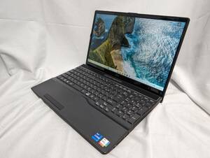 ☆第11世代 i7☆ 富士通 LIFEBOOK AH77/E3 Core i7-1165G7 メモリ8GB SSD256GB 15.6インチ Windows11 Office2021 ノートパソコン