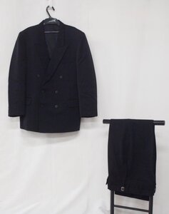 礼服　0636　男性用ダブル　Y7　黒【中古】（レターパック不可）