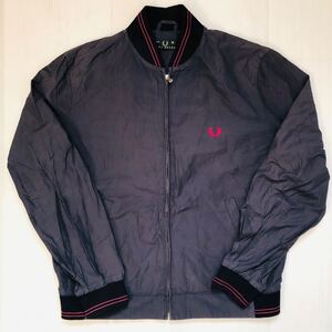 フレッドペリー　FRED PERRY M ナイロンブルゾン　ネイビー