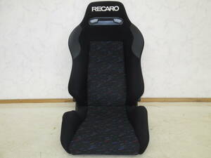 正規品 RECARO(レカロ) SR3 セミバケットシート1脚のみ中古品 両側ダイヤル ルマンカラー セミバケ SRⅢ EK9,DC2,GDB,CP9A,BNR34,JZA80他