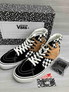 Imran Potato × Vans Vault イムランポテト バンズ SK8-HI VR3 LX VN0A5EE7B7E メンズ スニーカー 27.5cm そう柄 箱付き 替え紐付き 美品