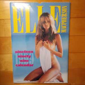 エル・マクファーソン　ELLE MACPHERSON 1999年 カレンダー　シュリンク新品未開封