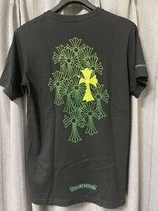 クロムハーツch バックセメタリークロスプリントTシャツ