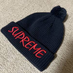 Supreme 14AW New Era FTP Beanie Black シュプリーム ビーニー small box logo