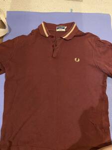 ポロシャツ フレッドペリー　Fred Perry イギリス製　42サイズ　L