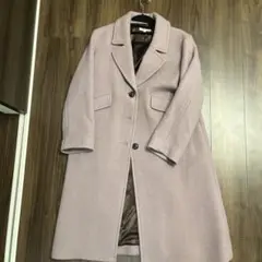 MOUSSY 薄紫 チェスターコート Mサイズ