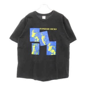 SUPREME シュプリーム 20AW Dicks Tee ディックス グラフィックプリント クルーネック半袖Tシャツ カットソー ブラック