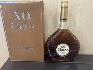 ☆　未開栓 Chabot シャボー XO 700ml アルマニャックブランデー　管CRAA