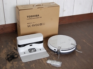 【TOSHIBA/東芝クリーナー/ロボット掃除機/VC-RVD2/16年製】