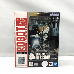 【中古】バンダイ ROBOT魂 RGM-79N ジム・カスタム ver. A.N.I.M.E. 開封品 機動戦士ガンダム0083 STARDUST MEMORY[240097205826]