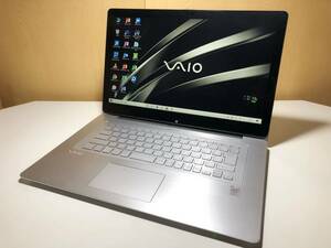 最新 office2024搭載 SONY VAIO Fit 15A SVF15N19DJS Core i7 4500U/新品16GB/新品SSD256GB/グレア液晶 2880x1620タッチパネル搭載カメラ