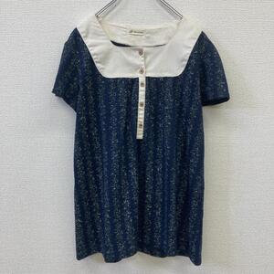 Native Wit(L)花柄チュニック＊トップス＊ブラウス＊半袖＊小花柄