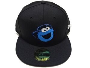 新品 NEW ERA ｘ SESAME STREET CAP / ニューエラ セサミストリート クッキーモンスター刺繍 キャップ 帽子 限定モデル メンズ レディース