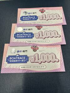 BOATRACE地域振興クーポン（鳴門競艇）