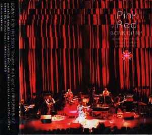 未開封★ボニーピンク☆Pink in Red Bonnie Pink LIVE+DVD◎限定版