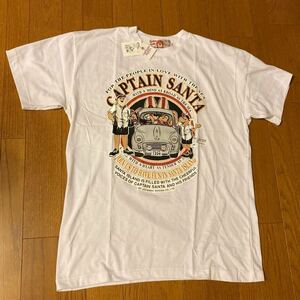 新品 CAPTAIN SANTA Tシャツ メンズ L ホワイト 白 キャプテンサンタ 未使用