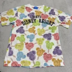 Disney アイス　Tシャツ　Mサイズ　アイスキャンディー柄