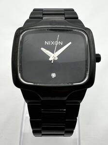 １円スタート☆ NIXON ニクソン THE PLAYER プレイヤー クオーツ ウォッチ 腕時計 メンズ ブラック