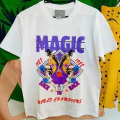 Lakers MAGIC ティーシャツ 夏 半袖 メンズ 新品 XL ２XL