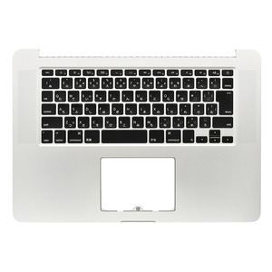 当日発送 MacBook Pro Retina 15 Late 2013 2014 A1398 日本語 キーボード パームレスト 3-0817-2 トップケース 中古品