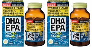 オリヒロ ＤＨＡ ＥＰＡ １８０粒 ２個セット