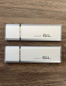 値下げ！(お買い得！)USBメモリ 64GB 3.0【2個セット】