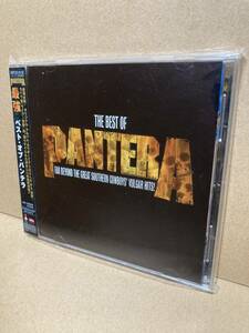 PROMO！帯付CD！パンテラ The Best Of Pantera Far Beyond The Great Southern Cowboy’s Vulgar Hits! 見本盤 DRIVEN SAMPLE 2003 JAPAN