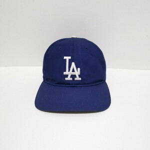 即決 90s LA Dodgers ドジャース CAP スナップバック キャップ MLB NWA 青