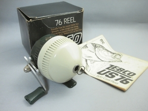 ZEBCO スピンキャストリール　UＳ　76　RＥＥＬ【未使用に近い】米国製　小型で軽いプラ製